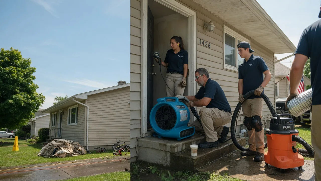 Water Damage Restoration in Staunton, IL near me